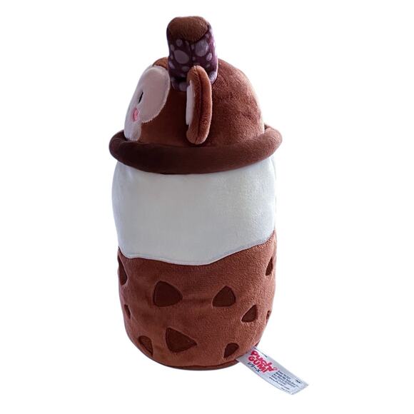 Puchi Gumi Brown Sugar Bear Boba Tea Plush Stuffed Animal Toy Squish Kawaii - Picture 5 of 10